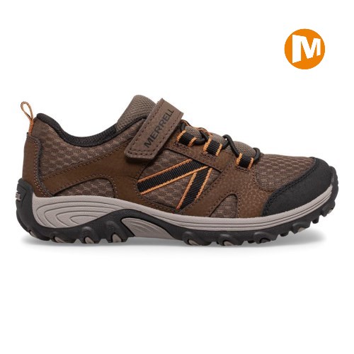 Merrell Outback Low Sneaker Kinder DunkelBraun [DE-ONXUT]